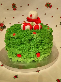 Una foto de Tarta Navideña