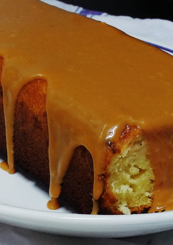 Una foto de Pastel de bananas y dulce de leche!