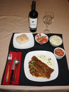 Una foto de Costillar al merkén