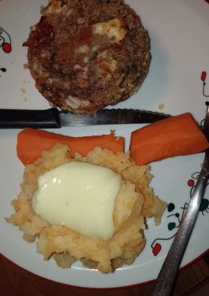 Una foto de Hamburguesas Caseras rellenas