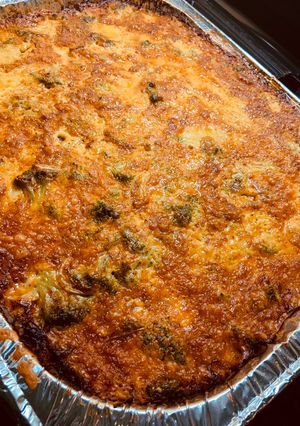 A picture of Broccoli casserole.