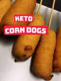 Low Carb (Keto - Friendly) Corn Dogs