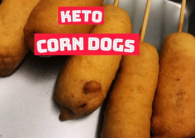 Low Carb (Keto - Friendly) Corn Dogs