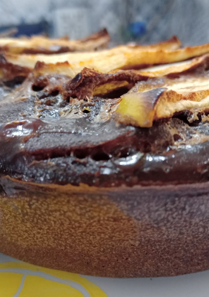 Una foto de Budín de Algarroba y Manzana 🍏 sin gluten