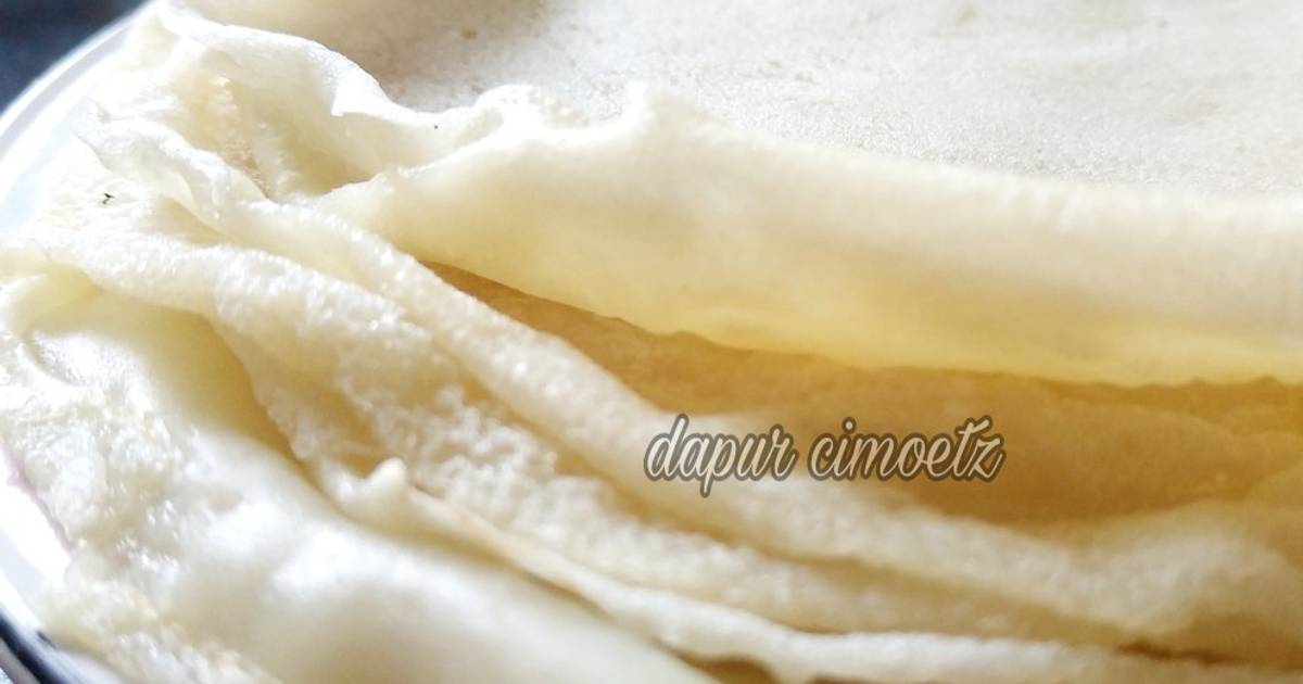 Resep Kulit Lumpiarisol Iritmulur Anti Robekcuma 1 Bahan Saja Oleh