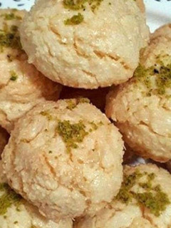 عکسی از دستور شیرینی نارگیلی 😋