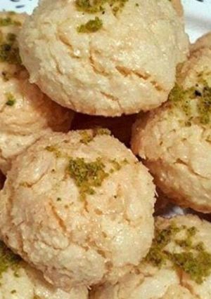 عکسی از دستور شیرینی نارگیلی 😋