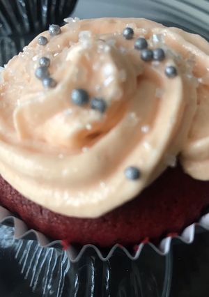Una foto de Cupcakes red velvet