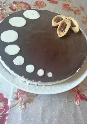 صورة لوصفة كيكة طبقات