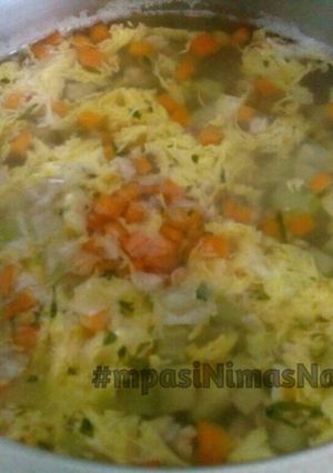 Foto resep Sup Serabut (Mpasi 11m+)