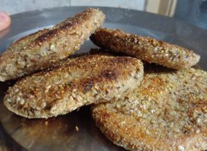 Una foto de 12. milanesas de soja 🍆 veganas y exprés con harina de soja