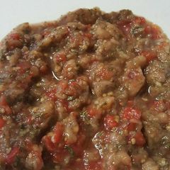 A picture of Roasted Eggplant Spread.