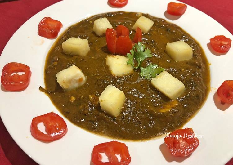 Recipe of Award-winning Palak Paneer