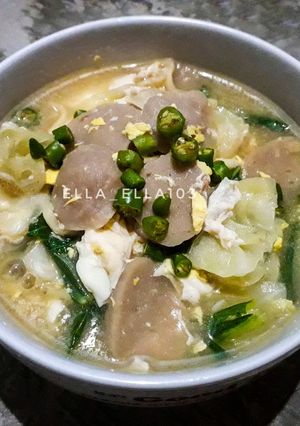 Foto resep Mie Rebus Baso