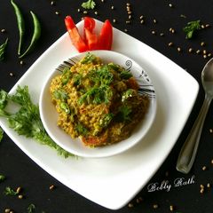 A picture of Chatpati Moth dal Besar/ Chatpati matki besar.