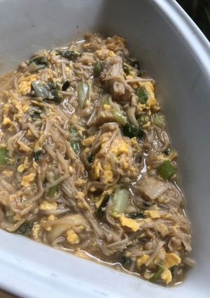 Foto resep Tumis Enoki Telur dengan daun bawang