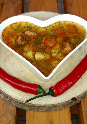 Gulyásleves recept fotója