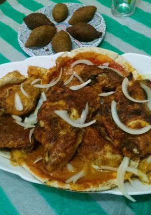 صورة لوصفة دجاج تركي