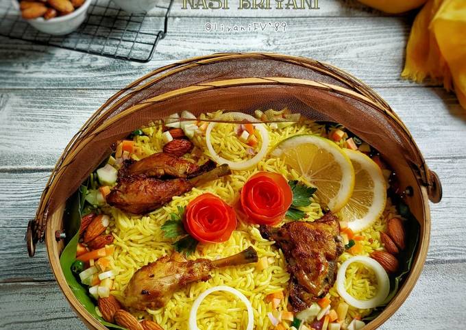 Nasi Briyani Simple (HAMPERS Lebaran)