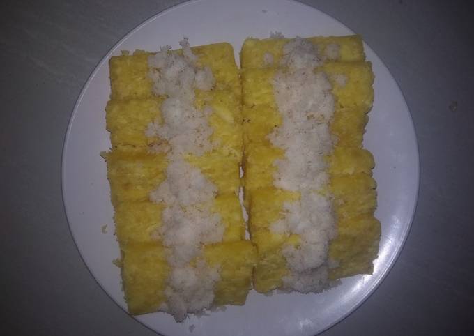 Ternyata ini loh! Resep termudah membuat Getuk lindri kotak yang sedap