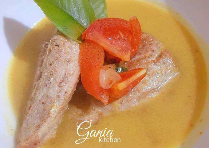 Recipe: Delicious Ikan Tuna Bumbu Kuning