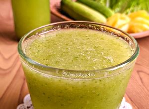 Foto resep Green Smoothie Selada Romaine