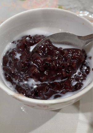 Foto resep Bubur ketan hitam hemat gas (5-30-7)