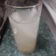 Agua de tuna con limón