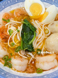 【簡易版】馬來西亞蝦麵 的食譜成品照片