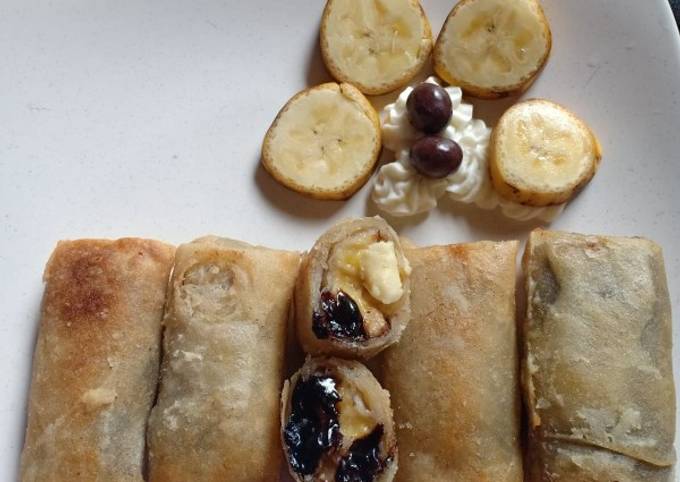 Resep Pisang coklat, keju kulit lumpia oleh Siti Wahyuni - Cookpad
