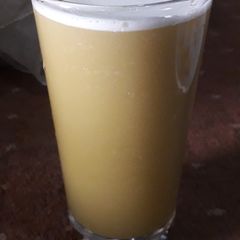A picture of Pine apple peel juice.