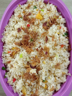 Foto resep Nasi goreng teri medan..😍