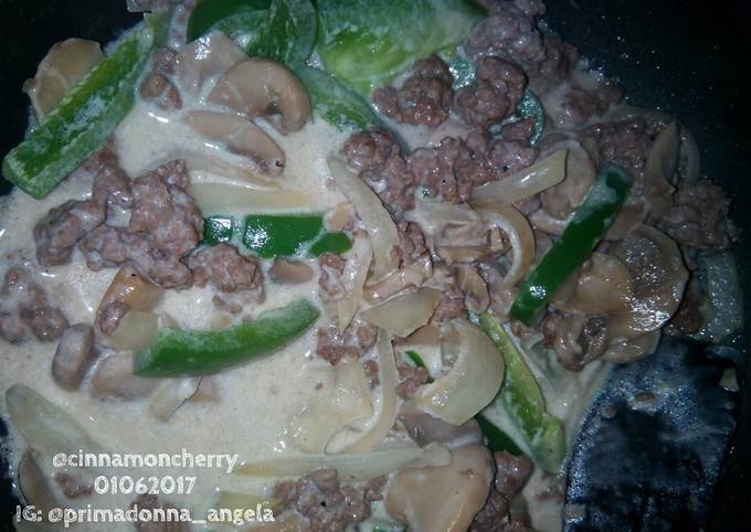 Recipe of Ultimate Simple Ground Beef Stroganoff