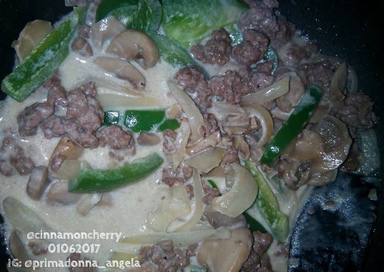 Step-by-Step Guide to Prepare Delicious Simple Ground Beef Stroganoff