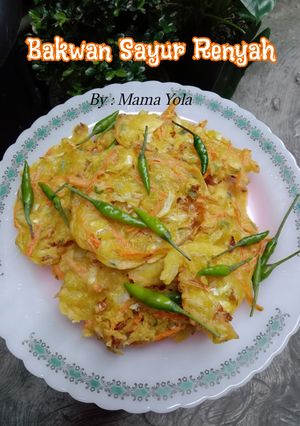 Foto resep Bakwan Sayur Renyah "Tahan Lama"