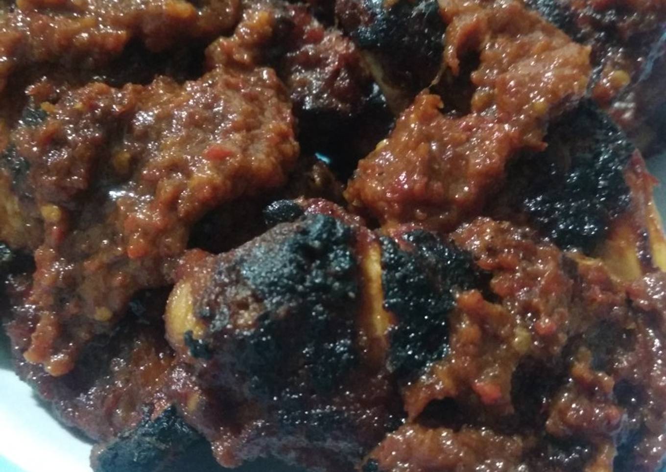 Sayap Ayam Bakar Bumbu Merah