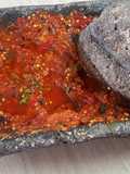 Salsa Roja en Molcajete