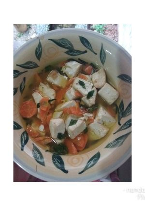 Foto resep Mpasi sop tahu 24bulan