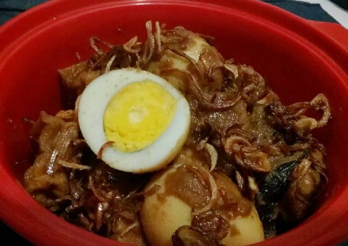 Semur T-3 (Telur, Tahu dan Tempe)