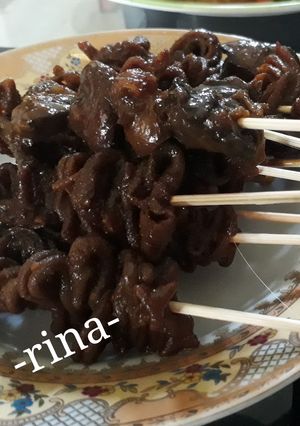 Foto resep Sate usus khas angkringan