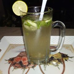 Mint lemonade A picture of Mint lemonade.