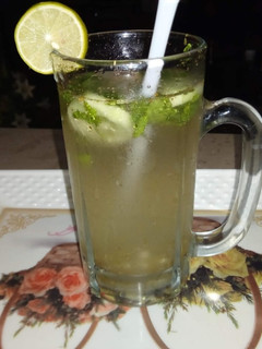 A picture of Mint lemonade.