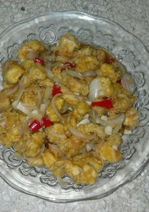 Foto resep Ayam krispi saos tiram