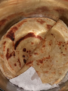 A picture of Soft layered Chapati.