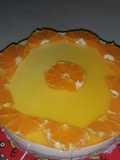 Cheesecake de naranja