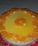 Cheesecake de naranja
