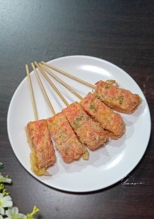 Foto resep Sate Kornet Telur