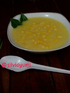 Foto resep Bubur jagung manis