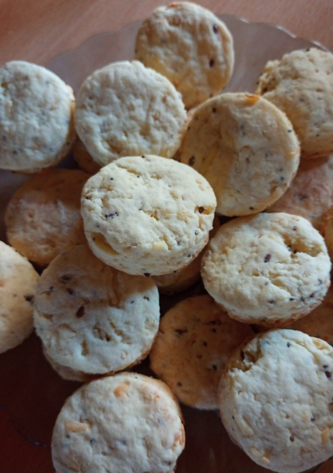 Una foto de Scones de queso y mix de semillas