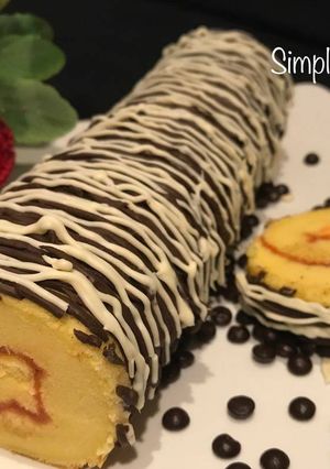 Foto resep Simple Roll Cake